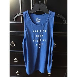 NWOT Blue Old Navy go-dry workout tank (women’s S)